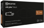 Mercator Medical Nitrylex Black jednorázové rukavice nitrilové, vel. XL 100 ks