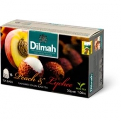 Dilmah Broskev a liči 20 x 1,5 g